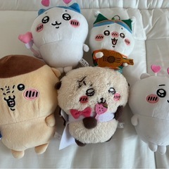 ちいかわ　ぬいぐるみセットの画像