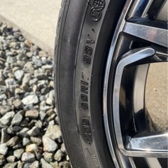 17インチタイヤホイールの画像