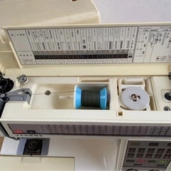 ジャノメ ミシン メモリークラフト 5500 昭和レトロの画像