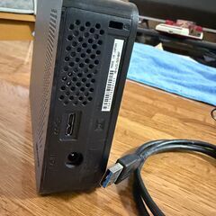 【美品】外付けHDD USB3.1/3.0用 静音タイプ 2TB BUFFALO HD-LC2.0U3-BKFの画像