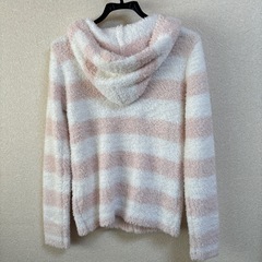 BAREFOOT DREAMS フード付きルームウェア Sの画像