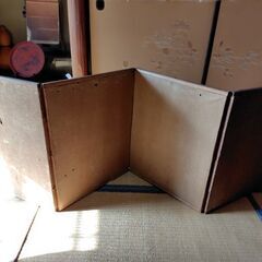 レトロ　屏風の画像