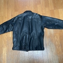 牛革　皮ジャンの画像