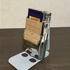 中古 レトロゲーム ゲームボーイカラー シルバーメタリックシェルの画像