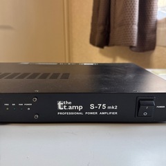 Thomann パワーアンプ　tt.amp S-75 mk2の画像
