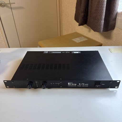 Thomann パワーアンプtt.amp S-75 mk2 (たかさん) 美術館図書館前の