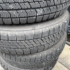 145/80R13 スタッドレス　BS タイヤホイールの画像