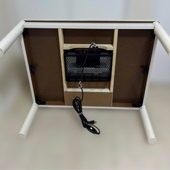 ホワイト 長方形 こたつテーブル　高さ36横60 縦80 　　　の画像