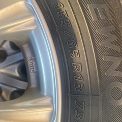 アルミホイール　タイヤ　4本セット
の画像