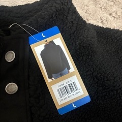 【新品タグ付】BEARPAW ベアパウ ボアジャケット ブラック ジャンク品の画像