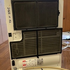 【5mホース付】最高級ガスファンヒーター リンナイ Wiz 空気清浄機搭載【都市ガス】2022年購入の画像