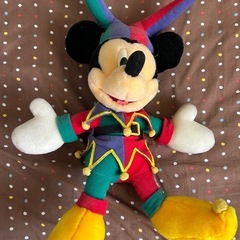 【無料】東京ディズニーランド15周年記念ミッキーぬいぐるみの画像