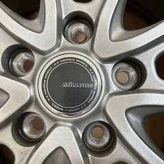 2024年製　YOKOHAMA スタッドレス4本セット　185/65R/15 バリ山の画像