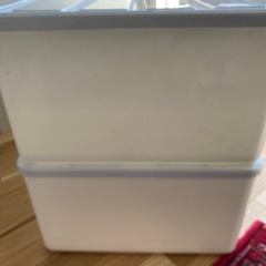 2個セット　収納ケースの画像