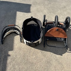 ペット カート 分離型 折り畳の画像