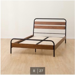 ダブルベットフレームの画像