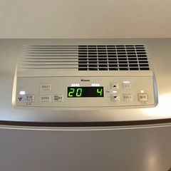 【5mホース付】最高級ガスファンヒーター リンナイ Wiz 空気清浄機搭載【都市ガス】2022年購入の画像