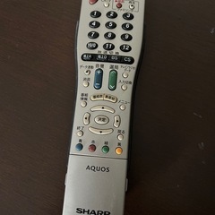 【無料】【交渉中】シャープAQUOS42インチ　リモコン付　2009年製の画像
