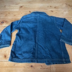 デニム上着子ども120の画像