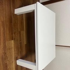 美品　白　こたつの画像