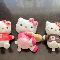 【お話中】キティちゃんのぬいぐるみの画像