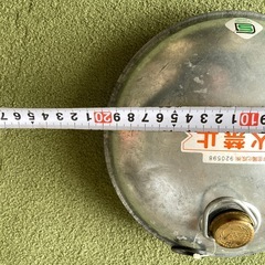 湯たんぽ　土井金属　直径約20cmの画像