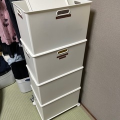 ニトリ　
収納ボックスの画像