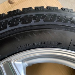 215/65R16ブリヂストン　スタッドレスタイヤ　ホイール付　プリザック）　の画像