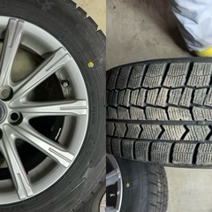 トヨタ　シエンタ　スタッドレスタイヤ　15インチの画像