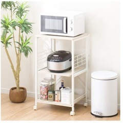 レンジ台(KC001 4985 WH）の画像