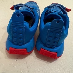 19cm/ adidas LEGOスニーカー/ブルー/レゴ/アディダスの画像
