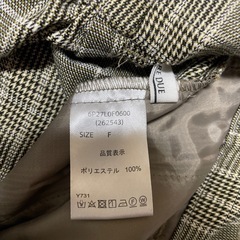 ELENCARE DUE チェックパンツ　サイズF
の画像