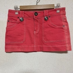 デニムミニスカート&しまむら(ツイートムートンブーツ))の画像