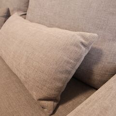 ほぼ未使用 フランネルソファ LAPAS 2.5P 165幅 お掃除ロボ可 ラパスの画像