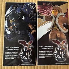 【新品未開封】僕のヒーローアカデミア ホークス＆常闇踏陰フィギュアセットの画像
