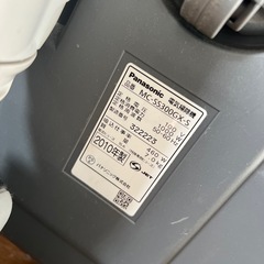 Panasonic 掃除機　MC-SS300GX S 2010年製の画像