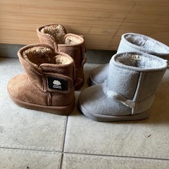 ベビー　ムートンブーツ　13cmの画像