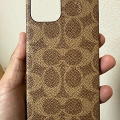コーチ　iPhone12Pro MAXカバーの画像