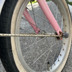 16インチ自転車の画像