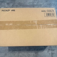 新品未開封 オーブントースター ブラックの画像