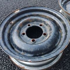 ジムニー SJ系？ スチール2本の画像