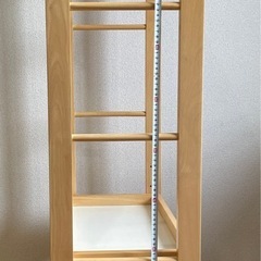 【猫飼い】【1月上旬までの掲載】子供服用ハンガーラックの画像