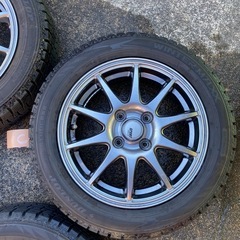 155/65R14  2020年　ダンロップ　ホイールとても綺麗の画像