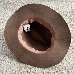 【新品】ハット　茶色の画像