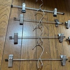 ステンレス　　ハンガー7本の画像