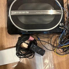 ナビ　ドライブレコーダー　サブウーファーセットの画像