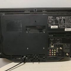 TOSHIBA REGZA 19V型液晶テレビ 19RE1 リモコン付きの画像