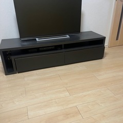 ニトリＮシールドソファー他ブラック家具セットの画像