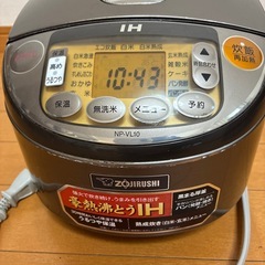 象印IH炊飯器  5.5合炊きの画像