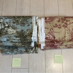 手芸用布生地(Waverly2枚)の画像